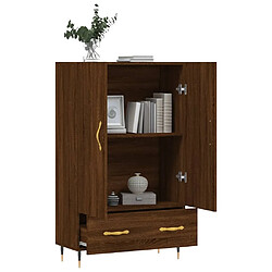 Acheter Maison Chic Buffet,Meuble de Rangement,commode pour salon,Cuisine chêne marron 69,5x31x115 cm bois d'ingénierie -MN14261