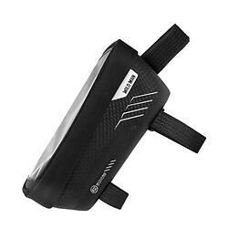 Wildman Housse Support Vélo pour Smartphone, Espace Rangement Fibre Carbone Noir Housse Support Vélo Mobile 7'' Espace de Rangement Fixation Arceau Guidon Noir