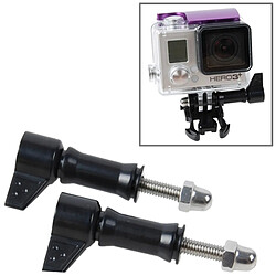 Wewoo Pour GoPro HERO4 / 3 noir + / 43134 2 PCS HR213 vis de serrage en forme de L 