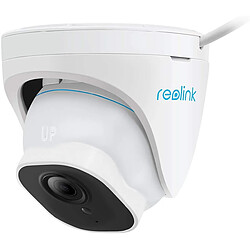 REOLINK Caméra de Surveillance Extérieure PoE Dôme 4K/8MP - RLC-820A avec Détection Personne/Véhicule, Vision Nocturne IR, Caméra IP