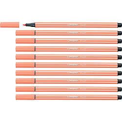 STABILO Stylo feutre Pen 68, rose clair () 