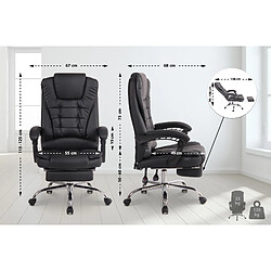 Non Chaise de bureau Oxygen simili cuir