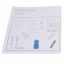 Kit de réparation du joint de bol de pompe (12005744) pour Lave-vaisselle 259633 BOSCH, GAGGENAU, CONSTRUCTA, NEFF, BLAUPUNKT