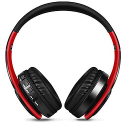 Acheter Universal Écouteurs Bluetooth sans fil, casque pliable stéréo haute définition (noir + bleu)