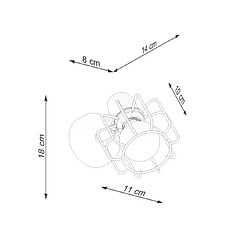 Sollux Spot Simple Blanc pas cher