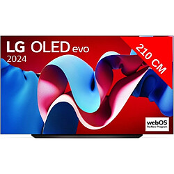 LG TV OLED 4K 210 cm OLED83C4 evo 