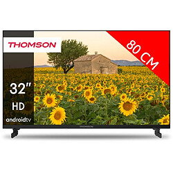 Thomson TV LED 80 cm 32HA2S13 Smart TV HD Android Thomson 32" (81 cm) LED HD Smart Android TV -32HA2S13