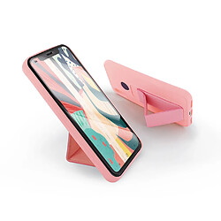 MOOOV Coque semi-rigide magnétique avec support pour Huawei Y6 2019 / Y6s / Honor 8A - rose