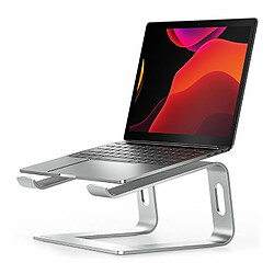 Crong AluBench - Support pour ordinateur portable en aluminium (argent) 