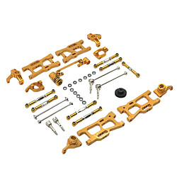 Kit De Pièces De Mise à Niveau En Métal Pour WLtoys 1:14 144001 1:12 124018 124019 Or