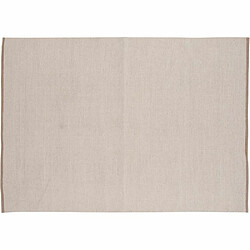 Venture Home Tapis en coton et laine Jaipur beige 240 x 170 cm.