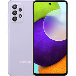 Samsung Galaxy A52 5G (Double Sim - 6.5'' - 128 Go, 6 Go RAM) Violet Samsung Galaxy A52 A5260 5G 6 / 128 Go Dual Sim Smartphone Violet