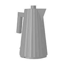 NC Alessi Plissé MDL06 G Bouilloire électrique en résine thermoplastique, Gris Prise européenne. 