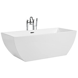 Acheter Beliani Baignoire îlot blanche 170 x 80 cm CABRUNA