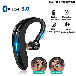 Universal 1pc sans fil bluetooth 5.0 casque casque écouteur casque casque avec microphone pour téléphone portable