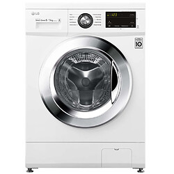 Lave-linge séchant hublot 8 kg 1400 tours/min - f854m22wr - LG