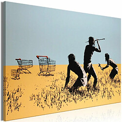 Paris Prix Tableau Imprimé Trolley Hunters Wide 60 x 90 cm 