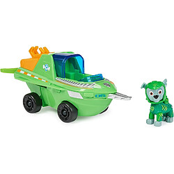 Spin Master Paw Patrol Pat' Patrouille Aqua Pups - Voiture et Figurine Rocky