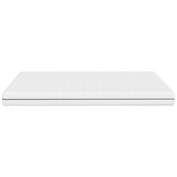 Avis vidaXL Matelas en mousse moyennement doux 180x200 cm