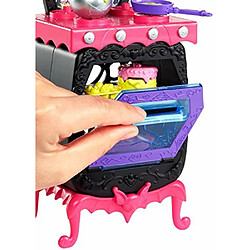 ENSEMBLE DE JEU DE cUISINE VAMPIRE MONSTER HIgH MONSTER FAMILY ET PAcK DE 2 POUPAES