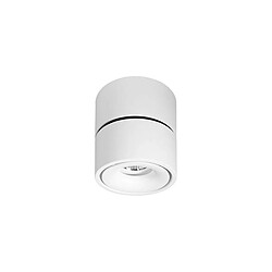 NOVA LUCE Plafonnier UNIVERSAL Sable Blanc LED 13 W H10,3