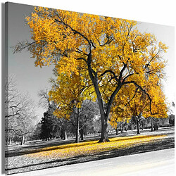 Paris Prix Tableau Imprimé Autumn in the Park Wide Gold 60 x 90 cm 