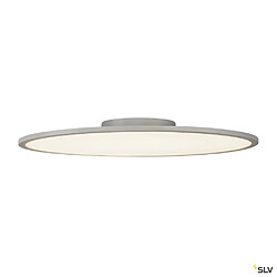 Plafonnier intérieur SLV PANEL 60, rond, gris, LED, 42W, 3000K, variable 