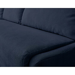 Acheter Lisa Design Palmira - canapé d'angle gauche - 4 places - convertible couchage quotidien - matelas 14 cm - en velours côtelé