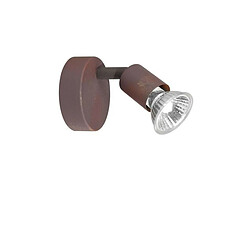 NOVA LUCE Applique BASE Rouille LED GU10 1x5 W