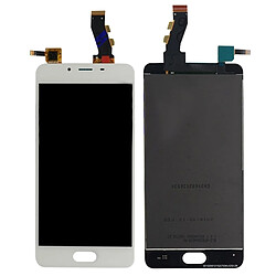 Wewoo Pièce détachée Meizu U10 LCD blanc écran + tactile Digitizer Assemblée