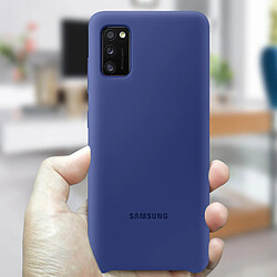 Avis Coque Samsung Galaxy A41 Semi-rigide Soft Touch Silicone Cover Original Bleu