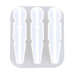 Clip Silicone Résine Moules Bricolage Vêtements Broche Moulage Moule Pince à Linge 5.1x4.3x1.1 CM