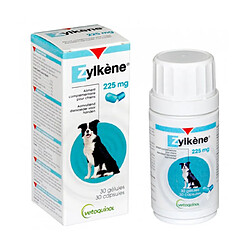 Zylkene Compléments alimentaires Anti-stress pour chiens et chats Boîte de 30 Gélules 450 mg 