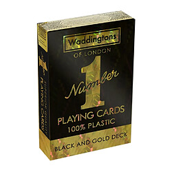 Winning Moves WADDINGTONS N°1 - Noir et Or cartes de jeu 