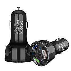 Universal 3 ports USB Car Chargeur rapide 3,0 Cigarette de voiture rapide allume pour Samsung Huawei Xiaomi Charger de voiture iPhone QC 3.0 