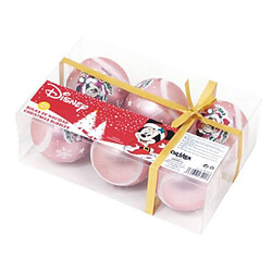 Pack de 6 boules de sapin diamètre 8cm de Minnie Mouse Disney ARDITEX WD14010