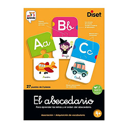 Jouet Educatif Diset El Abecedario 54 Pièces pas cher