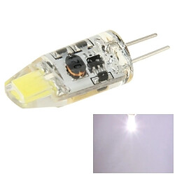 Wewoo Ampoule blanc du lustre en cristal de G4 1W Sapphire SMD LED, AC / DC 12-20V 