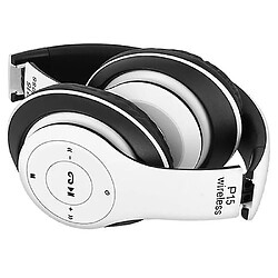 Universal Casque sans fil bluetooth 4.0 micro sd p15 blanc