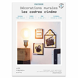 Youdoit Coffret DIY papier - 3 Cadres - Thème cinéma