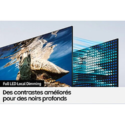 Acheter Samsung TV QLED 4K 214 cm TQ85Q80D AI Smart TV