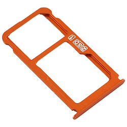 Avis Wewoo Tiroir pour carte SIM Plateau SIM + SIM / Micro SD Nokia 7 Plus TA-1062 Orange