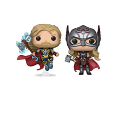 Funko Thor: Love and Thunder - Pack 2 figurines POP! Thor & Mighty Thor 9 cm