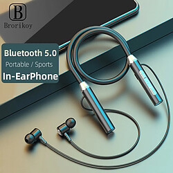 GUPBOO 2021 Bluetooth 5.0 Sports In-Ear Headphones Dropshipping 9D Stereo Magnetic Wireless Headphones avec Mic Neckband In-Ear Headphones