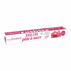 Scrapcooking Pâte à sucre en rouleau - Fuchsia - 430 g