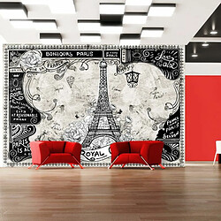 Paris Prix Papier Peint Bonjour Paris 245 x 350 cm