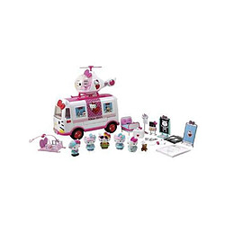 Dickie Toys Hello Kitty - Playset de Secours - 1 Ambulance + 1 Hélico + 6 Figurines + Nombreux Accessoires Médicaux - 253246001 