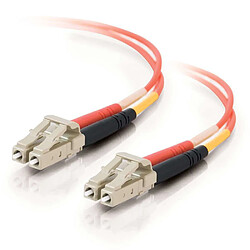 Cables To Go C2G 10m LC/LC LSZH Duplex 50/125 Multimode Fibre Patch Cable câble de fibre optique Orange