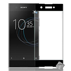 Htdmobiles Film de protection vitre verre trempe incurve integral pour Sony Xperia XA1 - NOIR