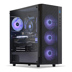 Sedatech PC Gaming • Intel i7-9700F • RX 6600 • 8 Go RAM • 500Go SSD M.2 • 2To HDD • sans OS PC Gaming Expert • Intel i7-9700F 8x 3.0Ghz (max 4.7Ghz) • Radeon RX 6600 • 8 Go RAM DDR4 3200Mhz • 500Go SSD M.2 • 2To HDD, USB C • sans OS